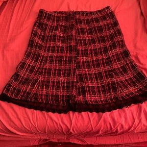 Twill skirt